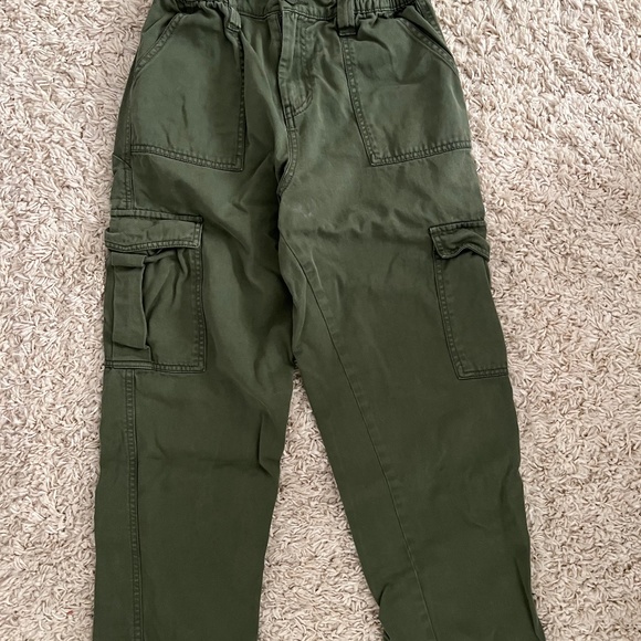 Army green cargo utility pants - Picture 1 of 4